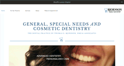 Desktop Screenshot of bjornsonfamilydental.com